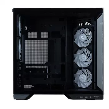 Zalman D50, ATX Mid Tower ohišje računalnika, 3 x 120mm ventilatorji, črno