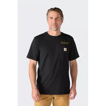 Majica Carhartt Irvine Hard Work, črna