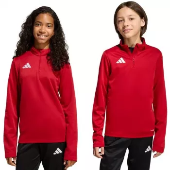 adidas Entrada 26 Training Top otroška majica s kapuco rdeča JZ6636 116cm