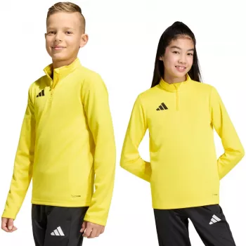 adidas Entrada 26 Training Top otroška majica s kapuco rumena JZ6639 128cm