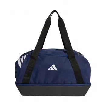 Torba adidas Tiro Duffle Small s predalom na dnu mornarsko modra KD4240