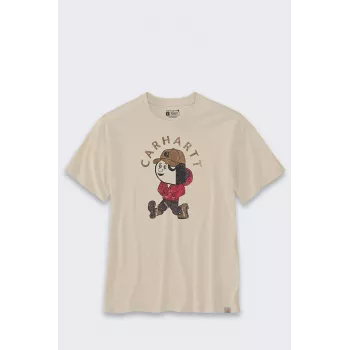 Carhartt Light Jac Graphic majica s kratkimi rokavi Oat Milk