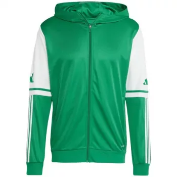 Moška majica z dolgimi rokavi adidas Squadra 25 Hoody zeleno-bela JP3164 L