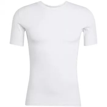 Moška majica adidas Techfit Short Sleeve Tee bela JP4675 M