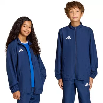 adidas Entrada 26 Presentation otroška majica s kapuco mornarska JZ6615 164cm