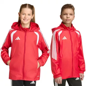 adidas Tiro 26 League Windbreaker otroška jakna rdeča JY9724 152cm