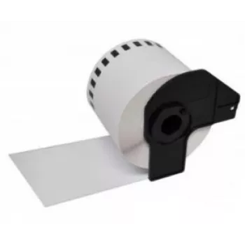 Brother DK22212 združljiv zvitek neskončnih nalepk črno na belem 62mm x 15,25m