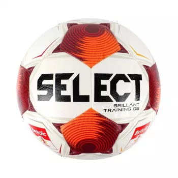 Select Brillant Training DB Betclic 1 Liga v25 nogometna žoga, belo-oranžna 1007848/121299 4
