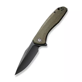 CIVIVI Baklash C801K zložljiv nož 9Cr18MoV zelena Micarta groba