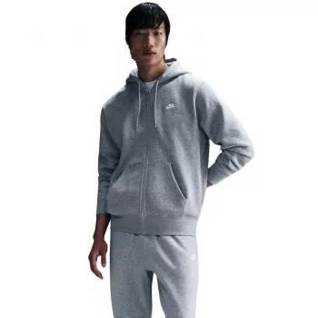 Nike Club BB FZ Hoodie moška pulover s kapuco siva FN3861 063 2XL