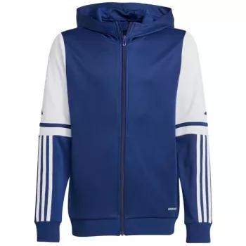 adidas Squadra 25 Hoody otroška majica s kapuco mornarsko modra-bela JD4800 140cm