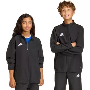 Otroška jopa adidas Entrada 26 Presentation, črna, JZ6614 128cm