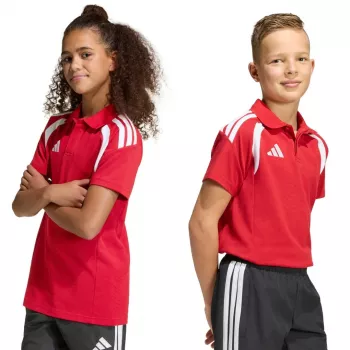 Otroška polo majica adidas Tiro 26 League Polo, rdeča, KF3408 152cm
