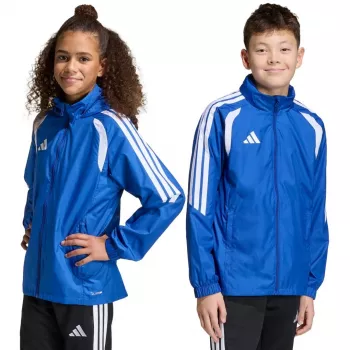 Otroška vetrovka adidas Tiro 26 League Windbreaker, modra, JY9723 164cm