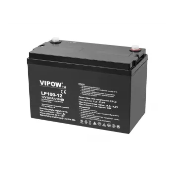 VIPOW gel baterija 12V 100Ah