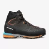 Scarpa Zodiac Tech GTX gorski čevlji, GORE-TEX Performance Comfort, Perwanger usnje, Vibram Mont podplat, Anthracite/Tonic Orange, EU 44
