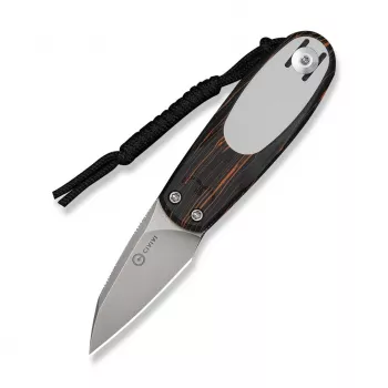 Civivi Purr Nitro-V nož oranžno-črno-beli G10