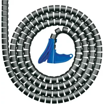 HellermannTyton 161-64301 Spiralflex SFPP spiralna cev, polipropilen, črna, zunanji premer 10 mm, dolžina 25 m, -60 do 110 °C
