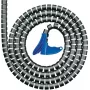 HellermannTyton 161-64301 Spiralflex SFPP spiralna cev, polipropilen, črna, zunanji premer 10 mm, dolžina 25 m, -60 do 110 °C