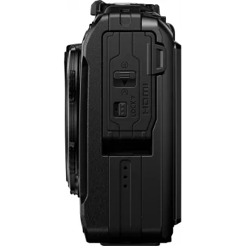 OM System Tough TG-7 črn robustni kompaktni fotoaparat, 12 MP, 4K video, vodoodporen do 15m