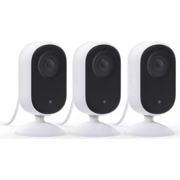 Arlo Essential 3 2K Pan-Tilt-Zoom notranja varnostna kamera (paket 2, bela)