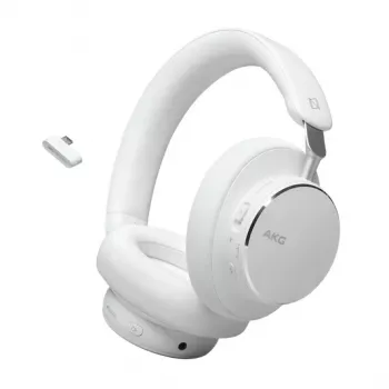 AKG N9 Hybrid brezžične naglavne slušalke z adaptivnim ANC, Bluetooth 5.3 - bele