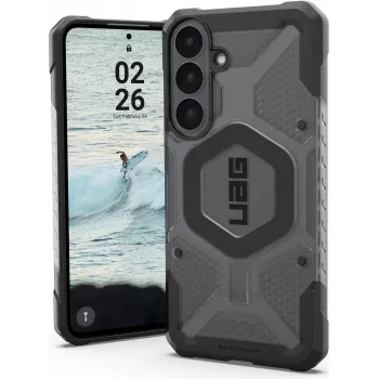 Ovitek UAG Pathfinder Clear Magnet za Samsung Galaxy S26 FE (Ash/Black)
