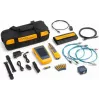 Fluke Networks LinkIQ Duo komplet industrijskega Ethernet kabla in omrežnega testerja z adapterji M12, PoE, do 10 Gb/s, Li-Ion, CAT 3-8 6029135