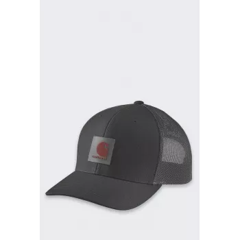 Carhartt Twill Mesh-Back Logo Patch kapa - črna