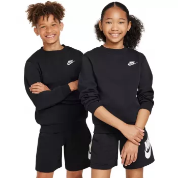 Nike Sportswear Club Fleece otroška pulover s kapuco črna S