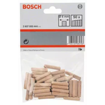 Bosch leseni mozniki 6 mm x 30 mm, 50 kosov 2607000444