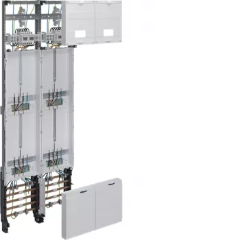 Hager ZK53Q7NT universZ kompletno merilno polje 1350x500mm 3-fazno 4 merilna mesta 10 mm² s funkcijo ločevanja