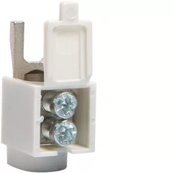 Hager KF81D priključna sponka za zbiralko 25mm² z vilasto sponko
