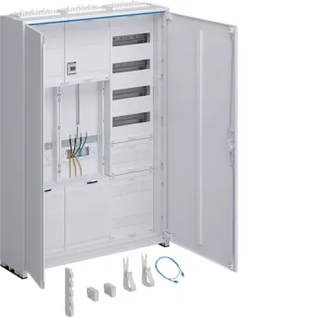 Hager universZ kompletna merilna omara 1100x800x205mm 3-fazna 2 merilni mesti APZ bela ZB333Q25ENT