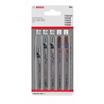 Bosch set listov za vbodno žago les in plastika, 5-delni, T-držalo (2608667858)