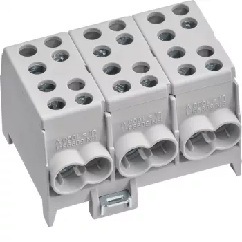 Hager glavna odcepna sponka KH35L3 3-polna 2x35-2x25mm² siva