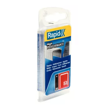 Rapid št. 53 sponke iz tanke žice, 12 mm dolžina kraka, pocinkano jeklo, pakiranje 2500 40109505