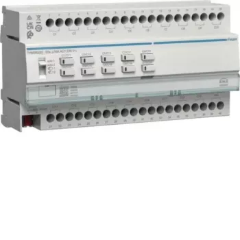 HAGER TYMS620D KNX Secure stikalni in roletni aktuator, 20 stikalnih / 10 roletnih kanalov, 16 A, DIN letev