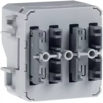 Hager WNT304 KNX Secure 2-mestni gumbni modul, nadometna montaža
