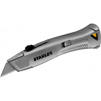 Stanley FMHT10505-0 FatMax težki zložljiv nož s shranjevanjem rezil in 3 rezili, srebrno-črn