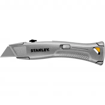 Stanley FMHT10505-0 FatMax težki zložljiv nož s shranjevanjem rezil in 3 rezili, srebrno-črn