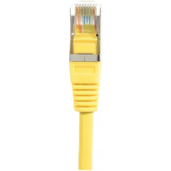 EXERTIS CONNECT CAT.6 F/UTP patch kabel, rumen, 0,5 m, slim snagless 842051