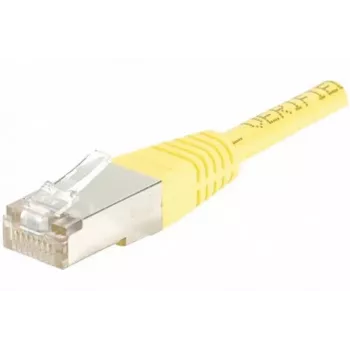 EXERTIS CONNECT CAT.6 F/UTP patch kabel, rumen, 0,5 m, slim snagless 842051