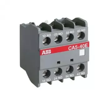ABB CA5-22E pomožni kontaktni blok 2NO+2NC, čelna montaža za kontaktorje AF09-AF96 1SBN010040R1022