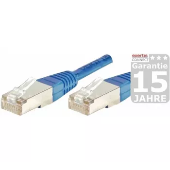 EXERTIS CONNECT Cat5e F/UTP patch kabel, RJ45, moder, 0,5 m 847164