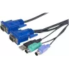EXERTIS CONNECT kabel KVM Combo USB, PS/2, 1,8m (66302)