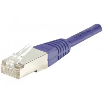 EXERTIS CONNECT F/UTP CAT6 vijoličen 5m patch kabel s tanko zaščito pred prepogibanjem 234200