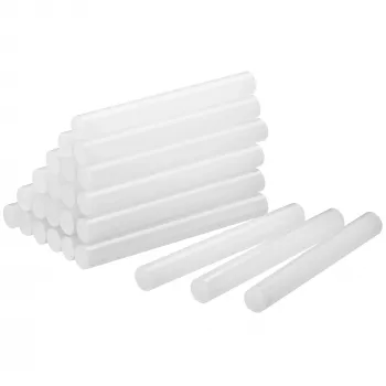 STANLEY DualMelt prozorne vroče lepilne paličice, 24 kosov, 11,3 mm x 100 mm 1-GS20DT