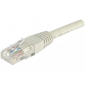 EXERTIS CONNECT Cat6 U/UTP patch kabel, RJ45, siv, 1,5 m, brez zaskočke, baker EXC240960