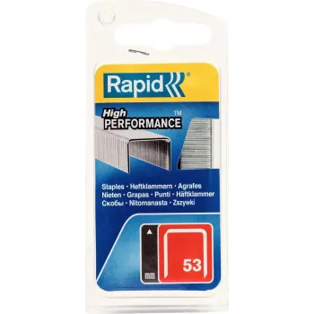 RAPID TOOLS tip 53 fine žične sponke 6 mm pocinkano jeklo, paket 1250 kosov 40109502